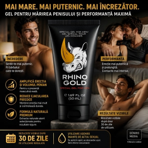 Rhino Gold Gel Mărire Penis 50ml Thumb 6
