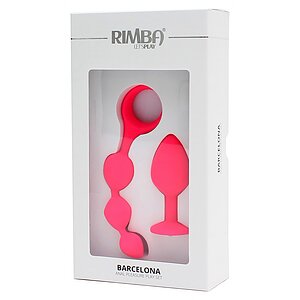 Kit Jucării Anale Barcelona Roz Thumb 2