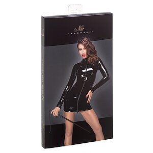 Rochie Noir Handmade F187 Negru S Thumb 2