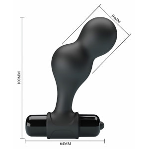 Rogue Wave Stimulator Pentru Prostată 10 Moduri Vibrații Negru Thumb 4