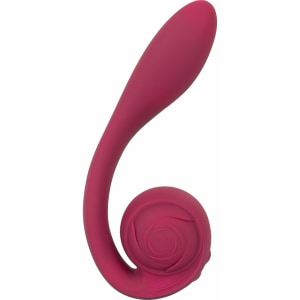 Rosenrot Vibrator Flexibil, 2 Motoare, 10 Moduri Roșu Thumb 10
