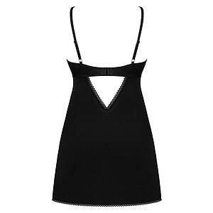 Chemise Obsessive Rosenty Negru XS-S Thumb 3