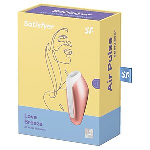 Satisfyer Love Breeze Air Pulse Stimulator Portocaliu Thumb 3