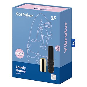 Mini Vibrator Satisfyer Lovely Honey Gold Auriu Thumb 2
