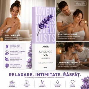 Satisfyer Ulei Masaj Lavandă 250 ml — Relaxare Catifelată Thumb 5