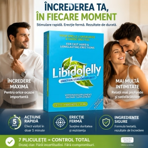 Set 7 Pliculețe Stimulent Erecție Lichid LibidoJelly Thumb 3