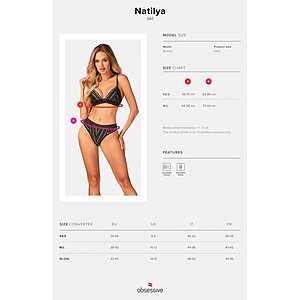Set Obsessive Natilya Negru XS-S Thumb 4