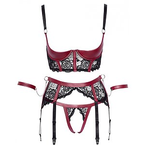 Set Cottelli Collection Annie Roșu S Thumb 4