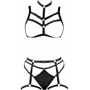 Set Cottelli Collection Irene Negru S-L Thumb 7