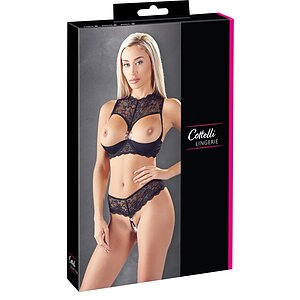 Set Cottelli Collection Agnes Negru L Thumb 6