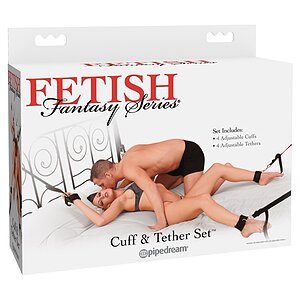 Set Cuff And Tether Negru Thumb 5