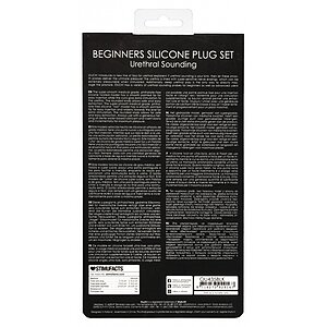 Set Dilatator Beginners Silicone Plug Negru Thumb 4