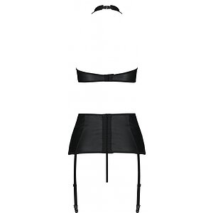 Set Din Piele Passion Nancy Negru L-XL Thumb 3