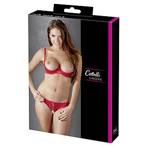 Set Cottelli Collection Demi Roșu S Thumb 4