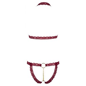 Set Cottelli Collection Maia Roșu S-M Thumb 4