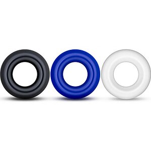 Set Inele Penis X-Basic Donut Rings 3 buc Multicolor Thumb 1