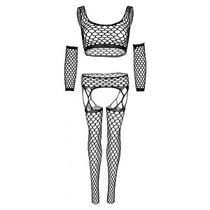 Set Leg Avenue Alanna Negru XS-L Thumb 4