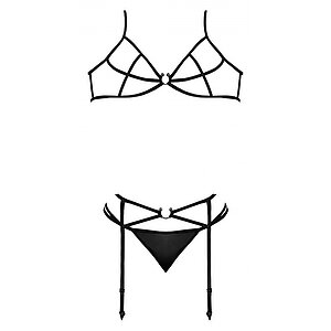 Set Magic Silk Beatrice Negru L-XL Thumb 2