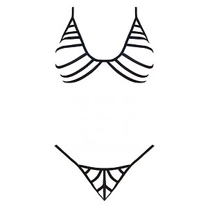 Set Magic Silk Camille Negru L-XL Thumb 2