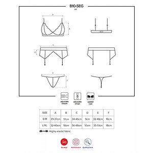 Set Obsessive 810-SEG Alb S-M Thumb 4