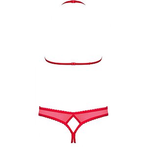 Set Obsessive 870-SEC Roșu S-M Thumb 3