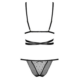 Set Obsessive Bowessa Negru L-XL Thumb 3
