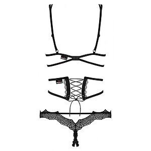 Set Obsessive Bravele Negru S-M Thumb 3