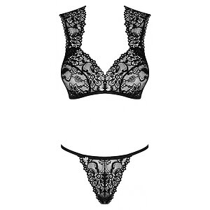 Set Obsessive Elisetta Negru L-XL Thumb 2