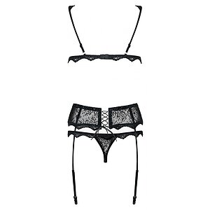 Set Obsessive Emperita Negru S-M Thumb 3