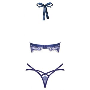 Set Obsessive Flowlace Albastru S-M Thumb 3