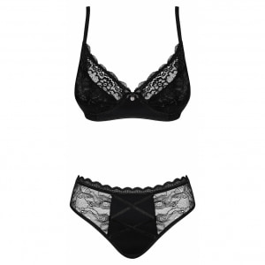 Set Obsessive Laurise Negru S-M Thumb 2