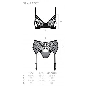 Set Passion Eco Primulă Negru S-M Thumb 4