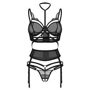 Set Obsessive Premisis Negru S-M Thumb 1