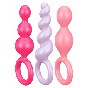 Set Satisfyer Anal Plugs Multicolor Thumb 1