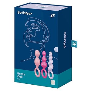 Set Satisfyer Anal Plugs Multicolor Thumb 1