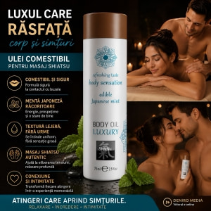 Shiatsu Luxury – Ulei Comestibil Menta Japoneză, 75 ml Thumb 1