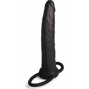 Strap-On Stimulare Anală Double Prober Negru Thumb 6