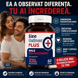 Pastile Mărire Penis Size Gainer Plus 60capsule Thumb 2