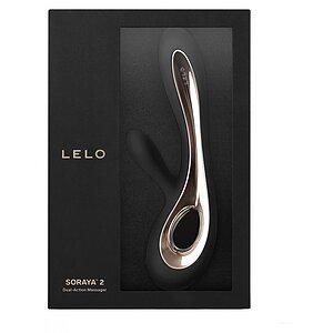 Vibrator Rabbit Soraya 2 Negru Thumb 1