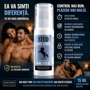 Spray Ejaculare Precoce Stud Dark Horse 15 ml Thumb 2
