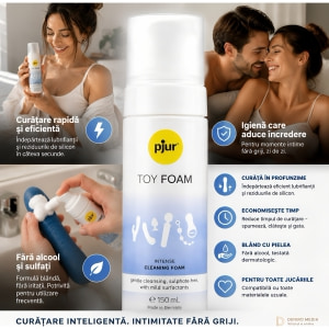 Spumă De Curățare Pjur Toy Foam 150 ml Thumb 5
