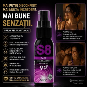 Stimul8 S8 Ease Spray Relaxant Anal 30 ml Pentru Comfort Thumb 1