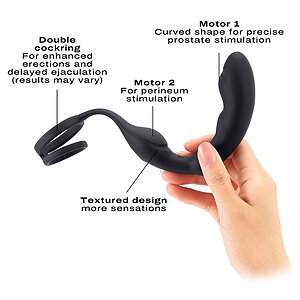 Stimulator Prostată Dorcel P-Ring Negru Thumb 7