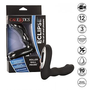 Stimulator Prostată Eclipse Roller Ball Negru Thumb 6