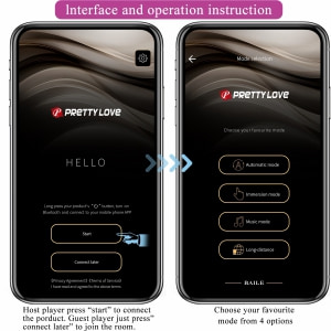 Stimulator Prostată Pretty Love Archenemy App Negru Thumb 3