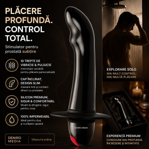 Stimulator Prostată Quest Negru Thumb 4