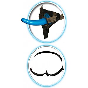 Strap-On Anal Beginner Albastru Thumb 6