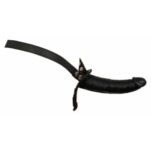 Strap On Cu Vibrații Double Thruster Negru Thumb 1