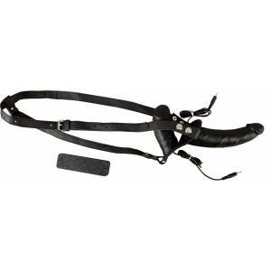 Strap On Cu Vibrații Double Thruster Negru Thumb 6