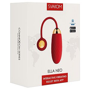 Svakom Connexion Series Ella Neo App Controlled Roșu Thumb 3